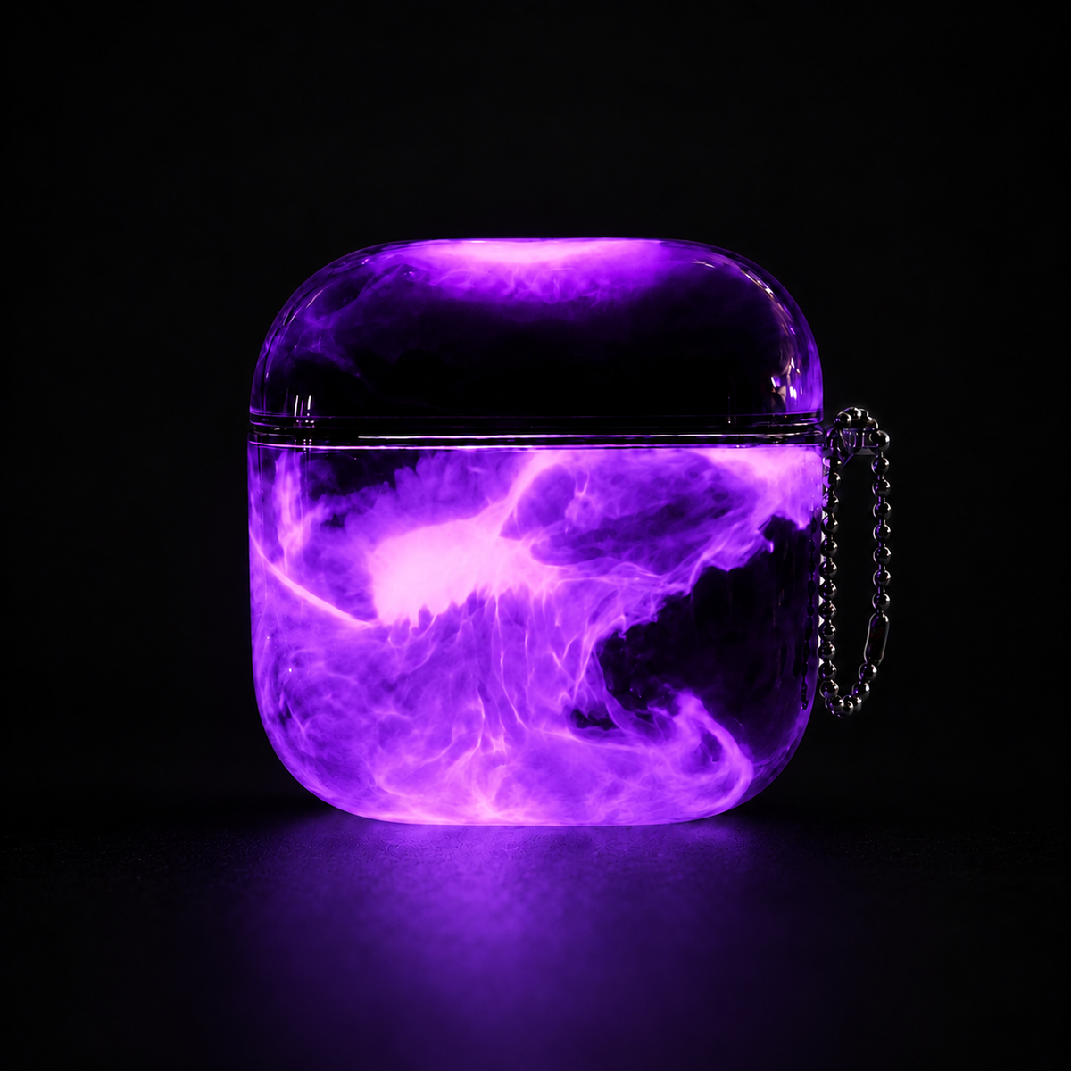 Purple AURA Glow AirPods Case